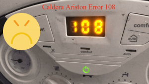 Caldera Ariston error 108: ¿Por qué ocurre y cómo solucionarlo?